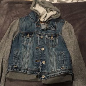 American Eagal jean/sweatshirt Jacket